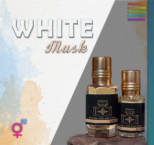 White Musk Attar in high quality (Perfume Oil)